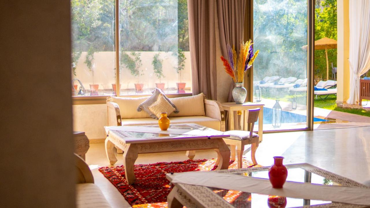 Villa Saphir Palmeraie Marrakesh Bagian luar foto
