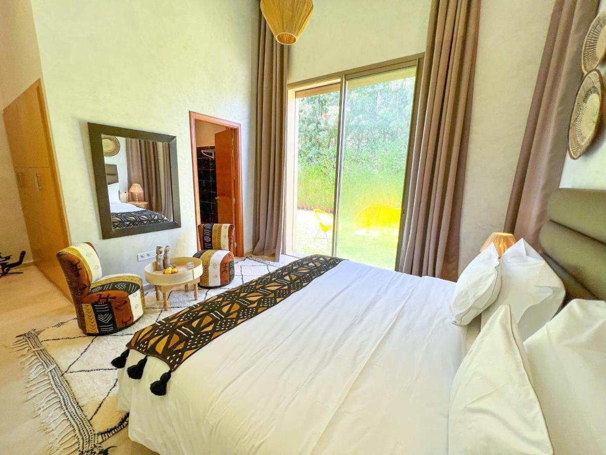 Villa Saphir Palmeraie Marrakesh Bagian luar foto