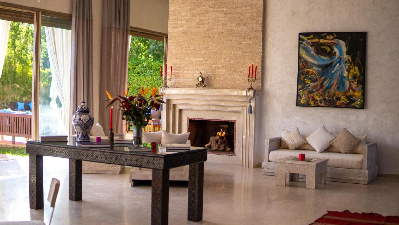Villa Saphir Palmeraie Marrakesh Bagian luar foto