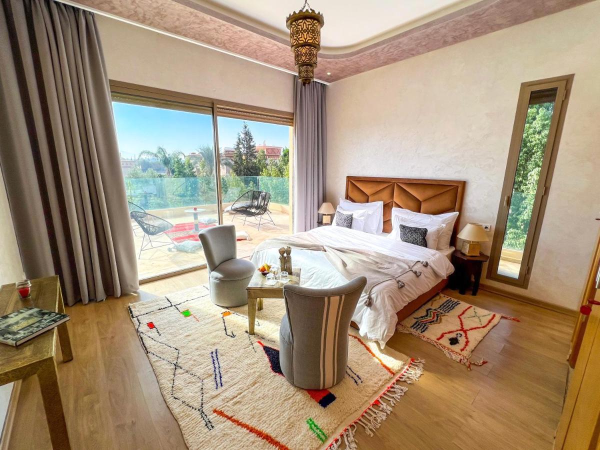 Villa Saphir Palmeraie Marrakesh Bagian luar foto