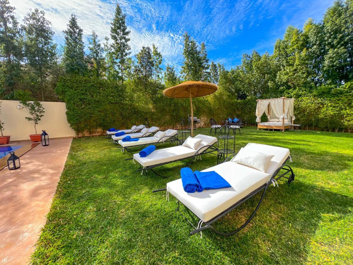 Villa Saphir Palmeraie Marrakesh Bagian luar foto