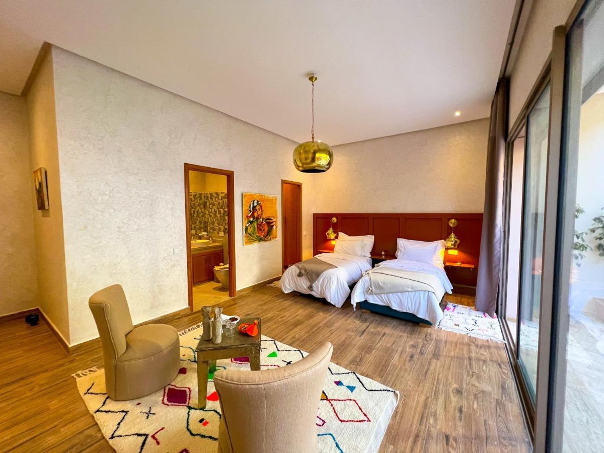 Villa Saphir Palmeraie Marrakesh Bagian luar foto